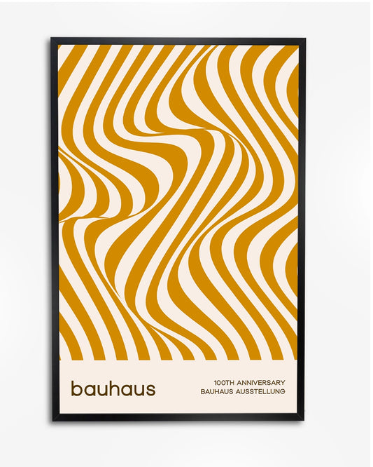 Poster "Bauhaus 20th Anniversary" - Abstract & Minimalistisch Design