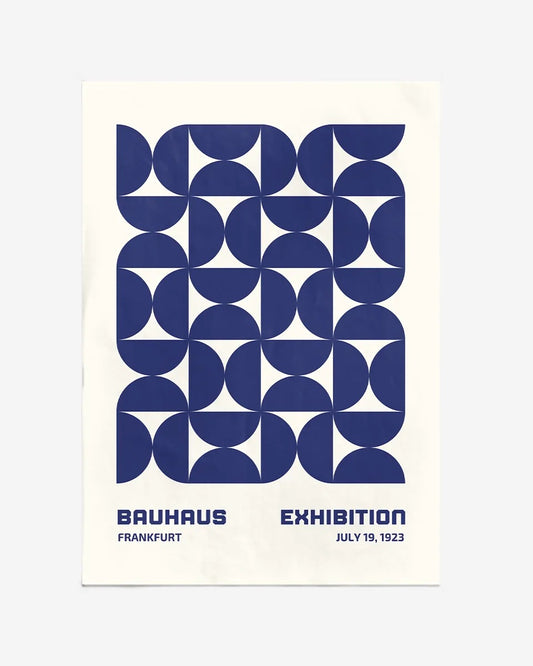 Bauhaus Tentoonstelling Poster – Freien Frankfurt Design