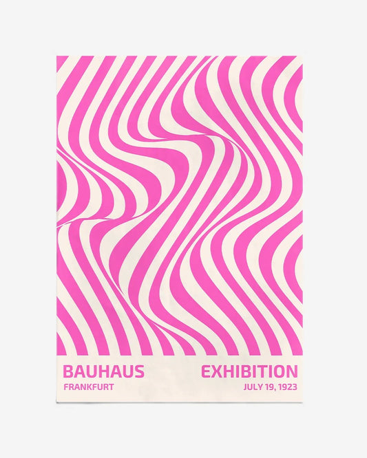 Bauhaus Poster – Frankfurt Tentoonstelling, Gedurfde Grafische Kunst