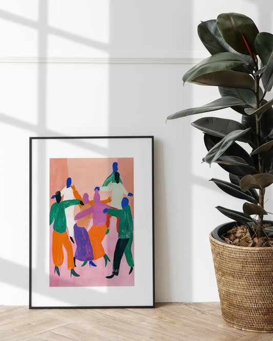 Dansende mensen - Minimalistisch - Henri Matisse - Maira Kalman
