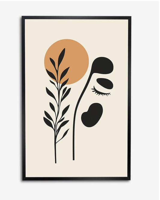 Poster - Abstracte Bloemen - Minimalistisch - Henri Matisse