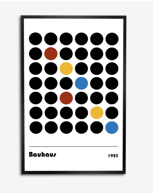 Bauhaus Poster met Moderne Stijl en Ronde Patronen - Henri Matisse