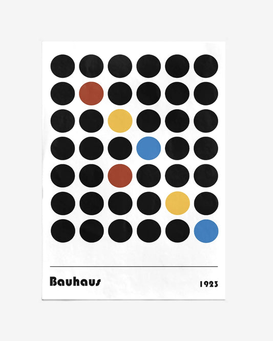 Bauhaus Poster met Moderne Stijl en Ronde Patronen - Henri Matisse