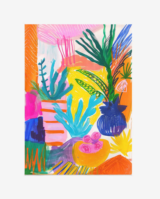 Pastelposter - Zeeleven - Matisse
