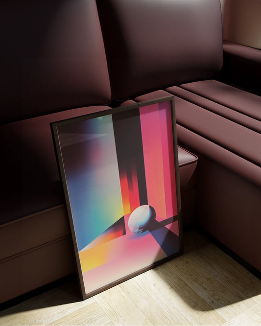 Poster - Abstract - Futuristisch - Digitale Kunst - Gradient