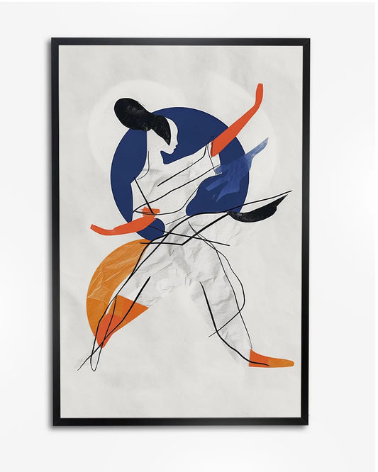 Poster - Abstracte Vrouw - Minimal - Henri Matisse