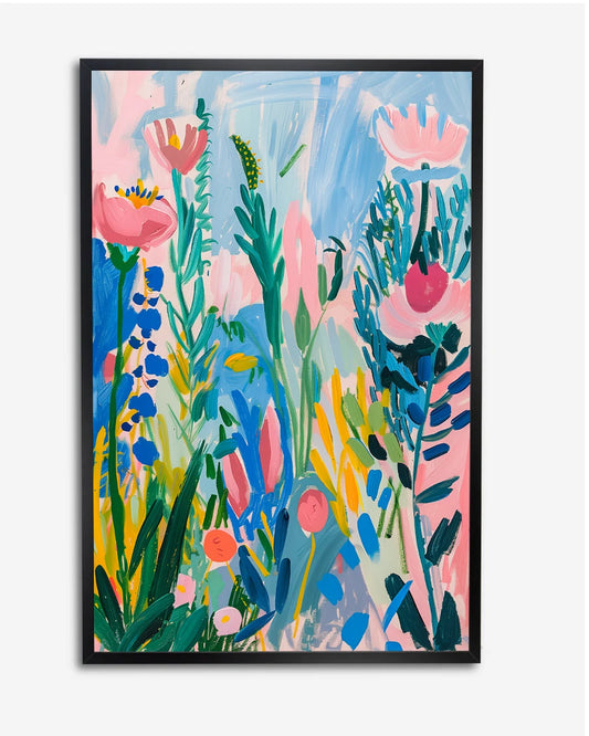 Poster - Bloemenlandschap - Abstract - Henri Matisse