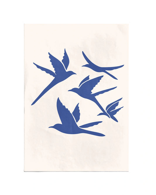 Poster - Vliegende Vogels - Minimal - Henri Matisse