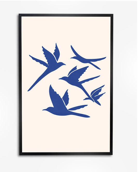 Poster - Vliegende Vogels - Minimal - Henri Matisse