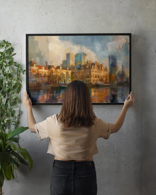 Skyline - Den Haag - Impressionisme - Claude Monet