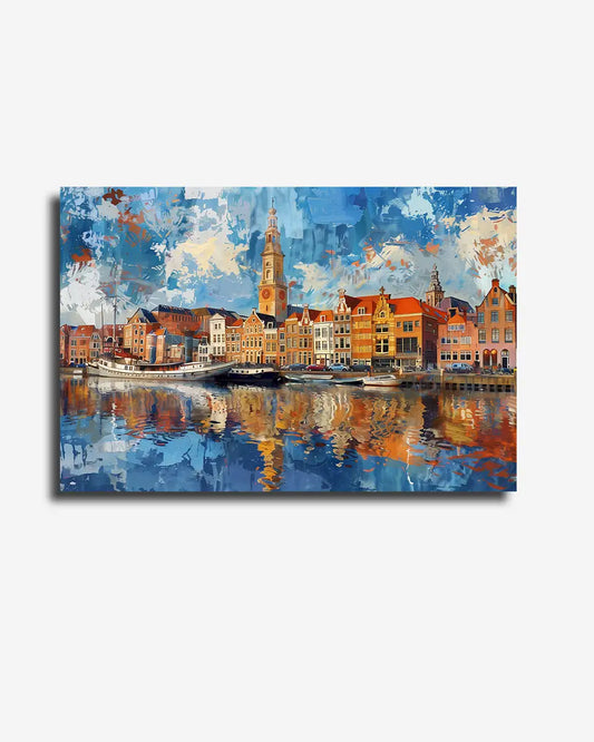 Skyline - Groningen - Impressionisme - Claude Monet