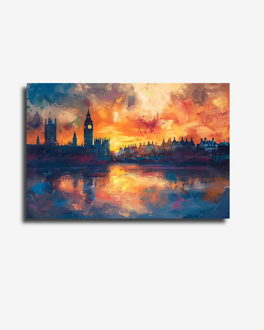 Skyline - Londen - Big Ben - Impressionisme - Claude Monet