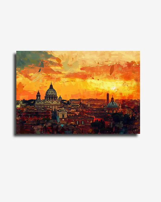Skyline - Rome - Panorama - Impressionisme - Claude Monet