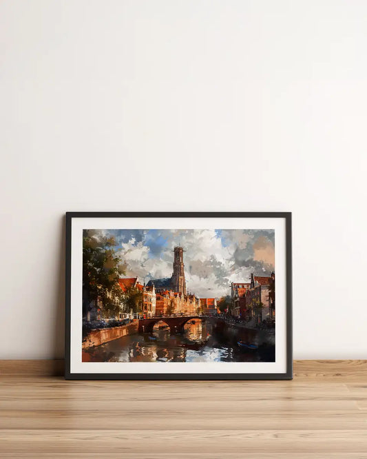 Skyline - Utrecht - Lente - Impressionisme - Claude Monet